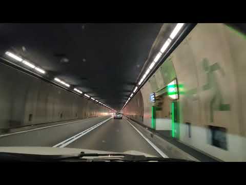 [ASMR] Drive through the Gotthard Tunnel