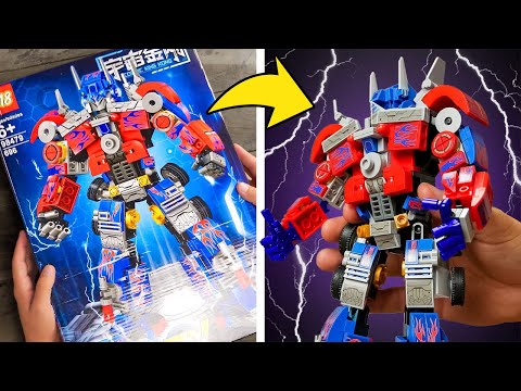 We Built LEGO Transformers One: Optimus Prime Is Taking Over the Robot Universe! 🚀🤖