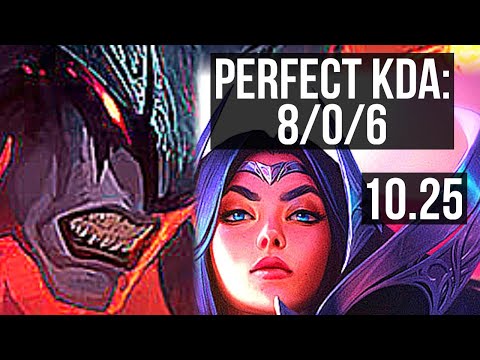 AATROX vs IRELIA (TOP) | 8/0/6, 2.6M mastery, Legendary | NA Diamond | v10.25