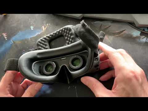 DJI INTEGRA GOGGLES Power on/of - Updating - Binding