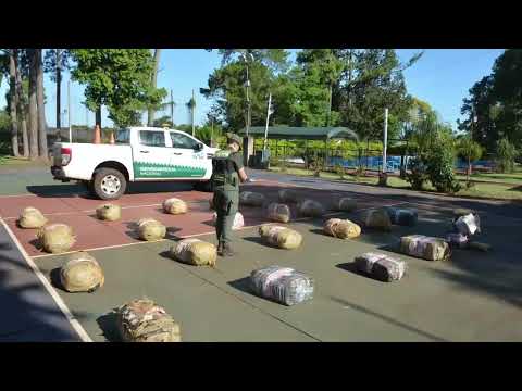 Duro Golpe al Narcotráfico en Misiones: GNA Incauta Más de Media Tonelada de Estupefacientes