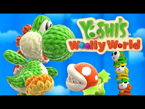 Yoshi's Woolly World - Full Game 100% Walkthrough
