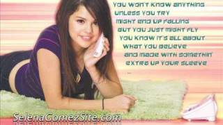 Selena Gomez ft. David Henrie- Make It Happen WOWP (Picture slide + lyrics)