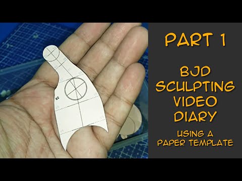 Part 1 BJD Sculpting Video Diary MPD 02