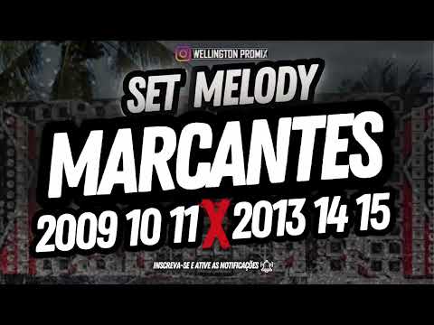 MELODY MARCANTES SET ( 2009, 2010, 2011, 2012, 2013 , 2014 , 2015) LANÇAMENTO
