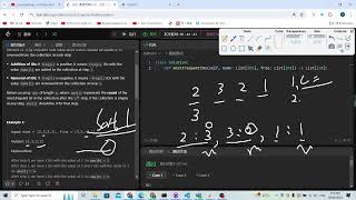YouTube video 'Leetcode 3092. Most Frequent IDs (sorted list)'