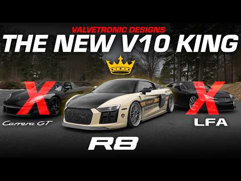THE CRAZIEST AUDI R8 V10 EXHAUST!! Valvetronic Designs Equalized 5 to 1 Headers + True F1 Catback