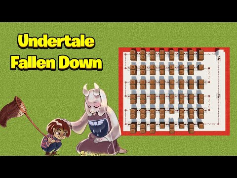 "Fallen Down" - Undertale Minecraft Note Blocks Tutorial