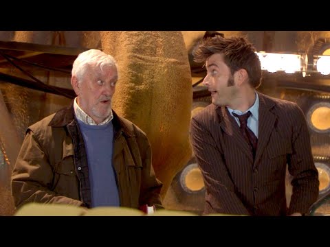 Wilf Boards the TARDIS! | Doctor Who Confidential: The End of Time | Doctor Who