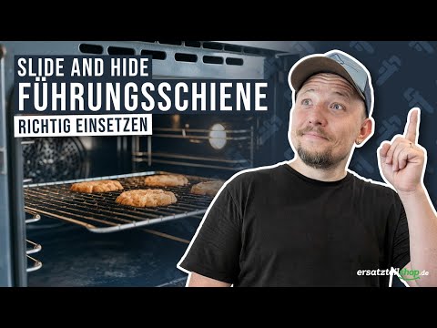 Führungsschiene Arretierung slide & hide einsetzen - so geht es!