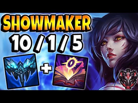 Ahri vs Zoe MID [ DK ShowMaker ] Patch 12.3 Ranked
