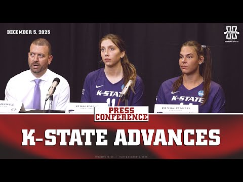 Kansas State Awaits Winner of Nebraska vs. LIU | NCAA Volleyball Press Conference