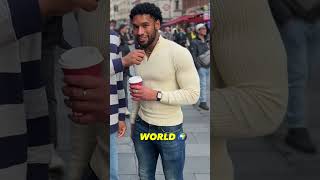 What is your message to humanity?? #peace #love #vibe #humanity #interview #american #british