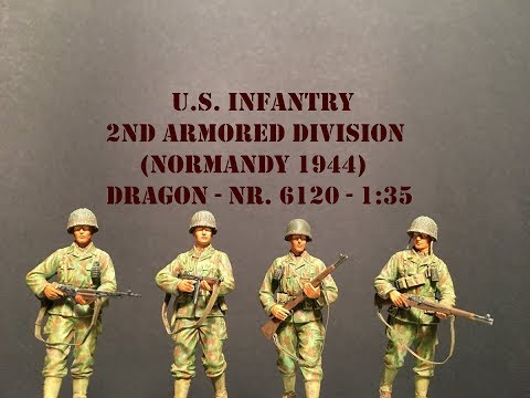 U.S. Infantry, 2nd Armored Division (Normandy 1944) Dragon - Nr. 6120 - 1:35