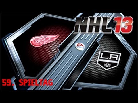 Let's Play NHL 13 #060 - Los Angeles Kings - Detroit Red Wings