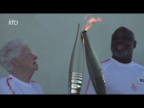 Les chrétiens de Marseille accueillent la flamme olympique