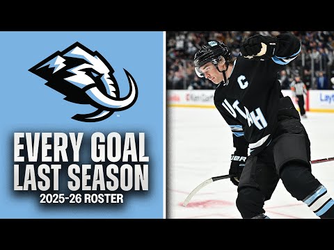 EVERY GOAL last season from the 2025-26 UTAH MAMMOTH 🦣 #32in32