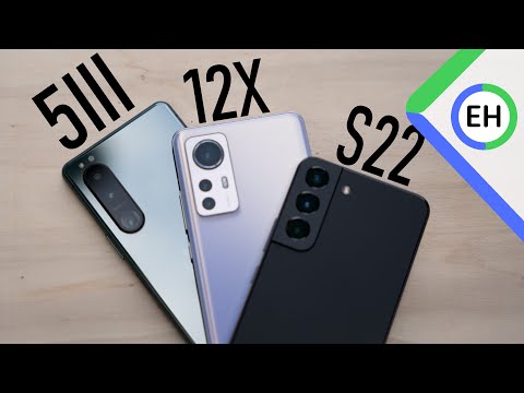 Beste KOMPAKTE Handys? - Samsung Galaxy S22 vs Xiaomi 12X vs Sony Xperia 5 III (Deutsch)