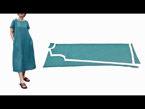 ⭐️ Machen Sie Ihr eigenes einfaches und schönes Kleid zu Hause