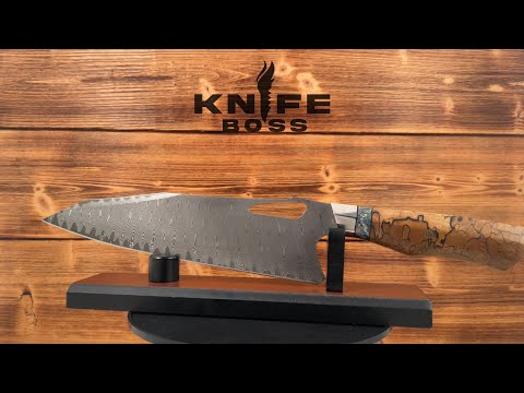 KnifeBoss kuchařský damaškový nůž Chef Boss VG-10