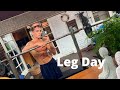 Leg Day | Oli Hughes | Teen Bodybuilding