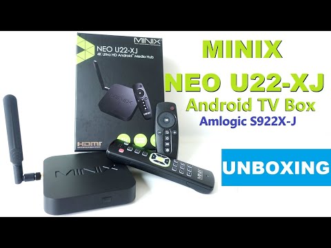 MINIX NEO U22-XJ Android TV Box powered by Amlogic S922X-J SoC Unboxing (Video)