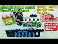 Merakit Power Amplifier Stereo Plus Tone Control OCL 150 Watt