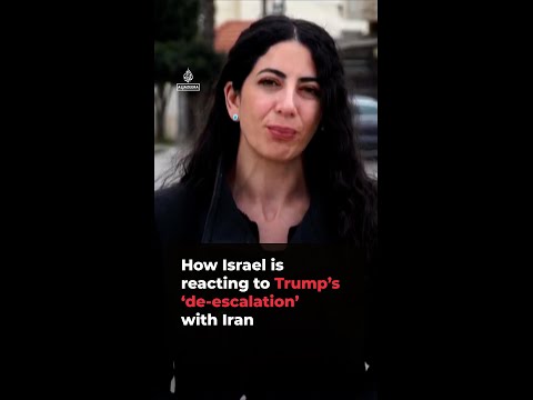 How Israel is reacting to Trump’s  ‘de-escalation’ with Iran | #ajshorts