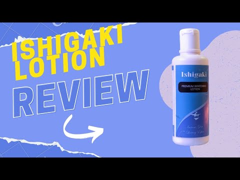 Ishigaki premium whitening lotion, size: 100 ml, packaging s...