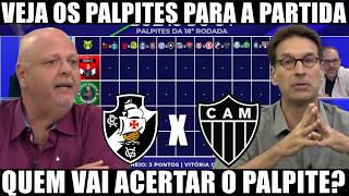 💢🤍VASCO X ATLÉTICO-MG! VEJA OS PALPITES PARA O DUELO! CRUZMALTINO QUER A VITÓRIA EM CASA! 🔥⚽
