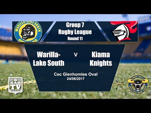 2017 Group 7 RL Round 11 Full Match Replay - Warilla-Lake South Gorillas Vs Kiama Knights