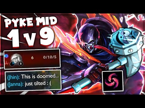 Can Pyke Mid Carry The Most IMPOSSIBLE Game?! 😱 | Voyboy