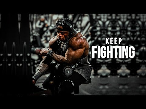 GET UP & KEEP FIGHTING 💪 Gym Motivation