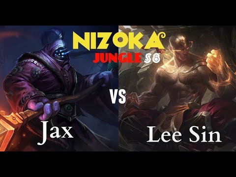 Nizoka as Lee Sin Jungle vs JAX - S8 Ranked Gameplay / Darija Marocain