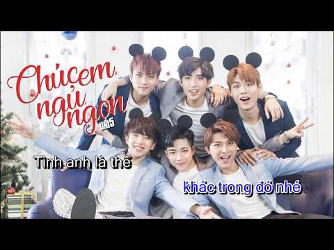 [KARAOKE] _ CHÚC EM NGỦ NGON  | Uni5