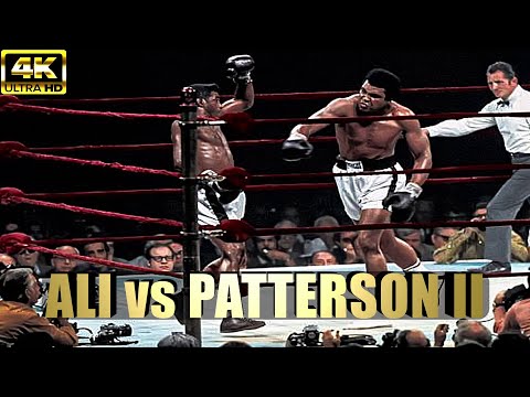 Muhammad Ali vs Floyd Patterson II | KNOCKOUT Boxing Highlights | 4K Ultra HD