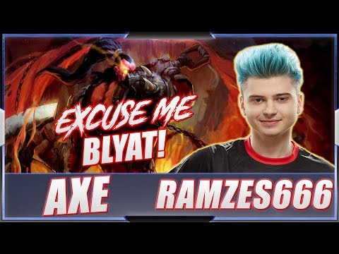 Ramzes - Axe | AGGRESIVE DUNK 666 | New 7.23 Dota 2 Patch | Pro Immortal MMR Full Gameplay