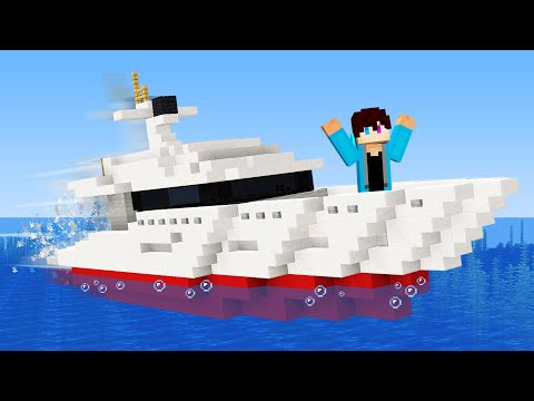 Building a Working Boat in Minecraft