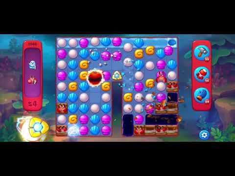 Fishdom Hard level 11146 no boosters フィッシュダム ハード