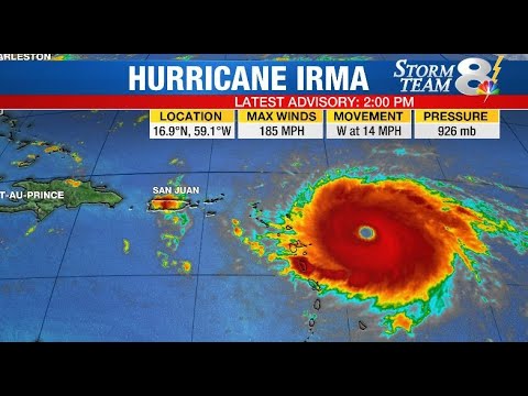 Irma 2 p.m. Tuesday update
