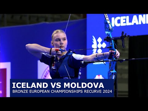 Iceland vs Moldova EM Bogfimi Bronze Final RW European Championships 2024 Team Iceland