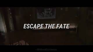Escape The Fate - Not Good Enough For Truth In Cliche / Subtitulado