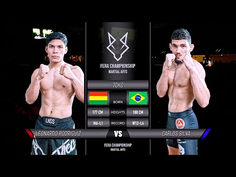 Carlos Silva vs Leonardo Rodriguiz | MMA FULL FIGHT | FERA Championship