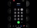 Random phone number on iPhone keypad ￼#shorts