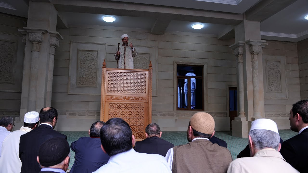 Azerbaycan Ejderbey Camii I Cuma Hutbesi 14.10.2011