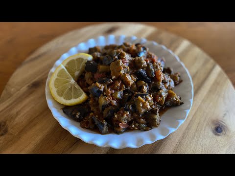 Moroccan Eggplant Zaalouk Dip