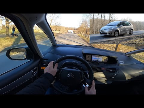 2012 Citroen C4 I Picasso 1.6 e HDI 112 Hp POV Test Drive @DRIVEWAVE1