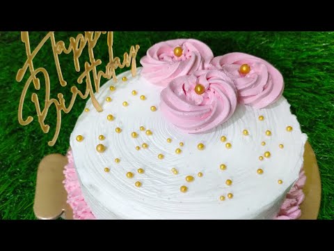 1 POUND SIMPLE VANILLA CAKE DECORATION ||