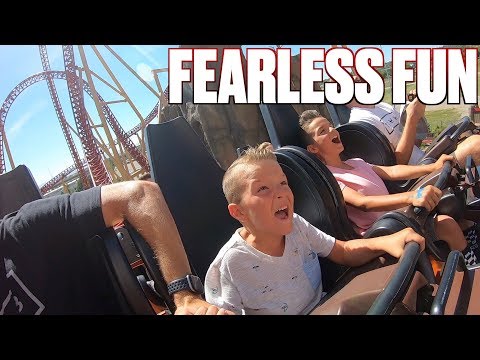 SIX-YEAR-OLD KID FOLLOWS IN HIS BROTHER'S FOOTSTEPS | CONQUERS TERRIFYING ROLLER COASTER