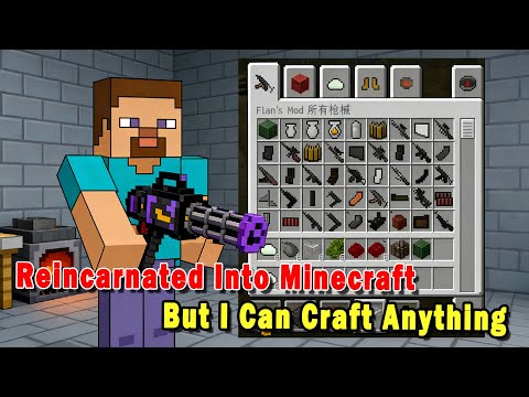 Reincarnated Into Minecraft, But I Can Craft Anything #anime #Manga #animerecap #minecraft